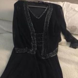 Dark blue Mother of the Bride Dress